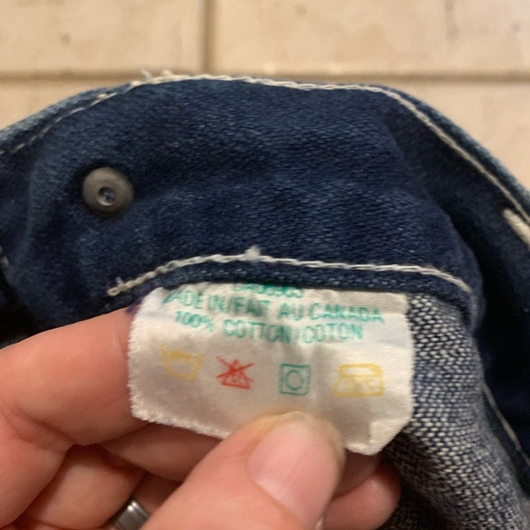 VINTAGE 90s VALINTINO Dark Wash Denim Maxi A-Line Skirt Front Slit - Picture 4 of 7